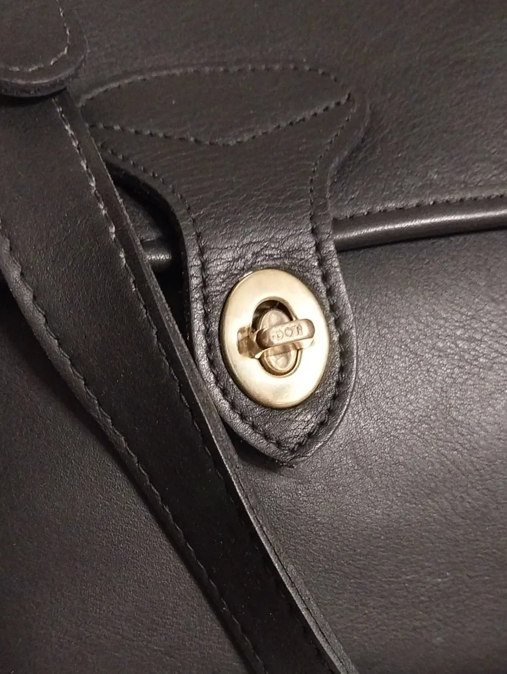 Jack Georges University Professional Leather Briefcase #2456